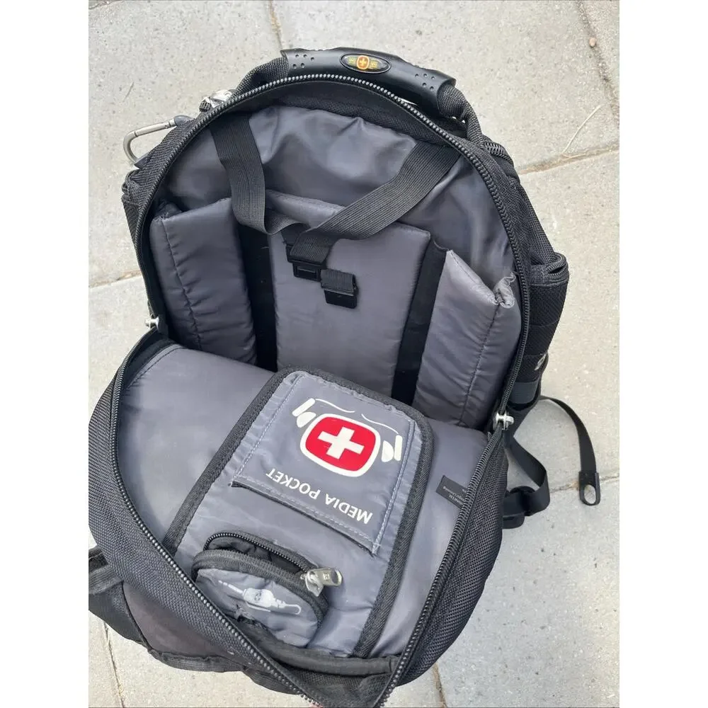 WTRA-18-JH-3106 Wenger Swiss Army Original Laptop Hiking Backpack Media Pocket